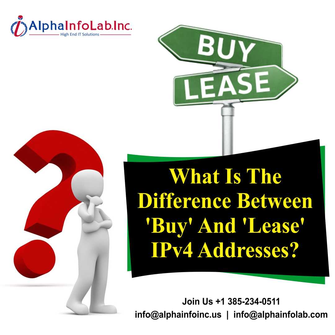 The Difference Between 'Buy' And 'Lease' IPv4 Addresses?
